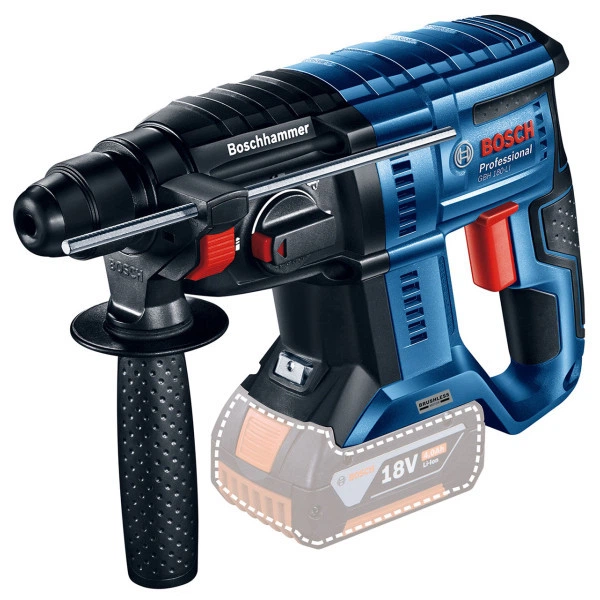 Перфоратор аккумуляторний Bosch GBH 180-Li Professional, без ак - Фото 3 Перфоратор аккумуляторний Bosch GBH 180-Li Professional, без ак - зображення 3