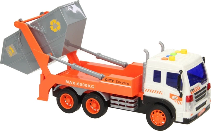 Ciężarówka Askato City Service z kontenerem budowlanym 7895878 (8718012050723) - obraz 3