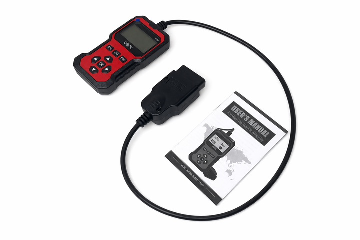 Универсальный диагностический сканер OBD2 V410 автосканер для чтения и сброса ошибок авто OBDII - изображение 4