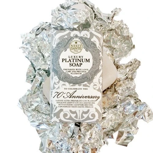 Мило Платинове Nesti Dante 70-th Anniversary Platinum Soap 250 г - зображення 2