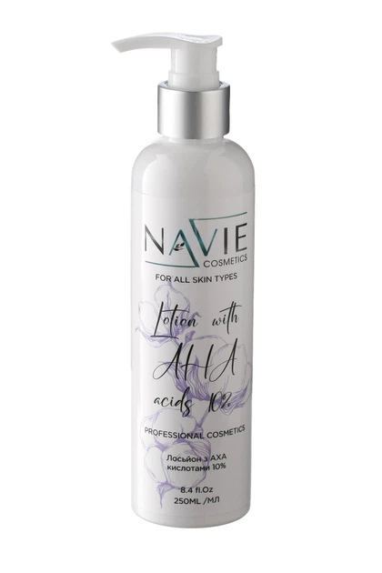 Лосьон с АХА кислотами 10% Navie Renewal skin AHA acids lotion 10% 250 мл - Фото 1 Лосьон с АХА кислотами 10% Navie Renewal skin AHA acids lotion 10% 250 мл - изображение 1