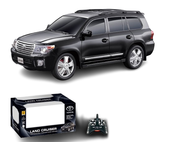 Машинка на радиоуправлении "Toyota Landcruiser", масштаб 1:24, длина 21см (866-2421) - Фото 1 Машинка на радиоуправлении "Toyota Landcruiser", масштаб 1:24, длина 21см (866-2421) - изображение 1