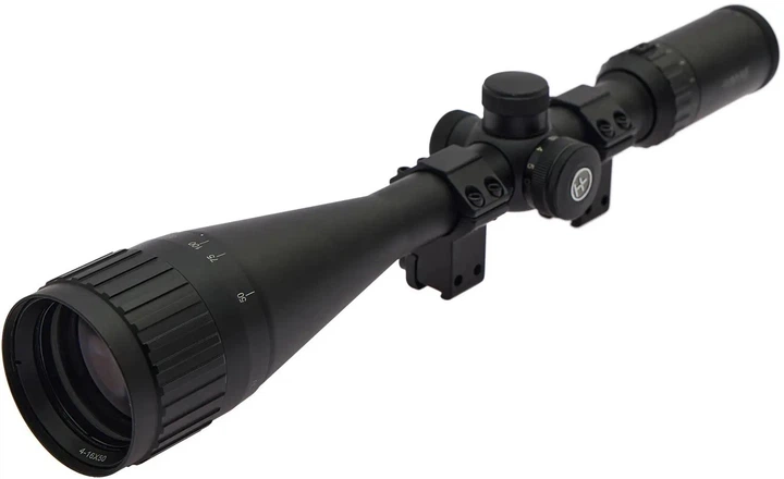 Прицел оптический Hawke Fast Mount 4-16x50 AO сетка Mil Dot с подсветкой. Кольца на Ласточкин хвост - изображение 3