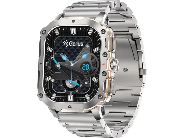 Смарт-годинник Gelius Pro GP-SW016 (Tactical Heavy) Silver Titan - изображение 4