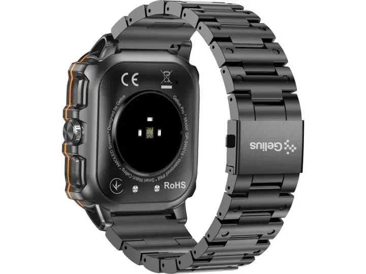 Смарт-часи Gelius Pro GP-SW016 (Tactical Heavy) Black Chrome - Фото 7 Смарт-часи Gelius Pro GP-SW016 (Tactical Heavy) Black Chrome - зображення 7