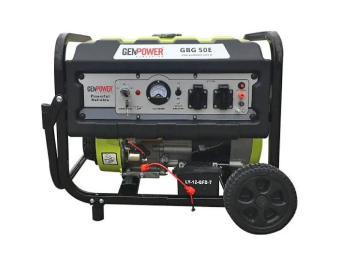 Бензиновий генератор Genpower GBG 50E - зображення 2