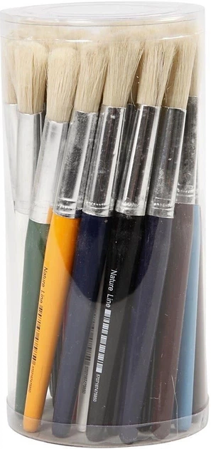Набір пензлів Creativ Company Nature Line з короткою ручкою 30 шт (5707167031971) - зображення 2