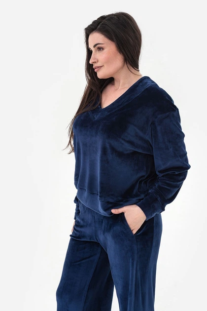 Комплект: джемпер и брюки Garne 56(5XL) Синий (147581) - изображение 9
