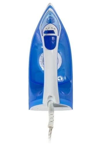 Праска Holmer HIC-2425, White/Blue, 2400W, кераміка, паровий удар 120 г/хв, постійна подача пари 30 г/хв, ємність для води 250 мл, вертикальне відпарювання - Фото 4 Праска Holmer HIC-2425, White/Blue, 2400W, кераміка, паровий удар 120 г/хв, постійна подача пари 30 г/хв, ємність для води 250 мл, вертикальне відпарювання - зображення 4