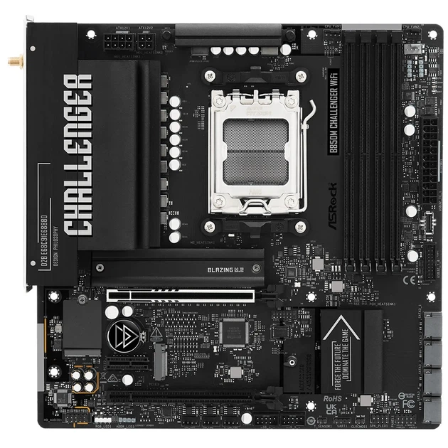Материнская плата ASRock B850M CHALLENGER WIFI (sAM5, AMD B850, DDR5, mATX) - изображение 3