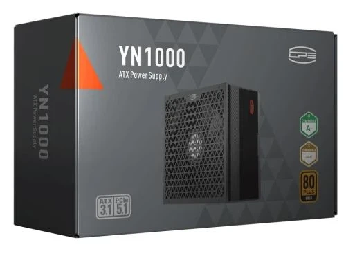 Блок живлення 1000 Вт, PcCooler YN1000, Black - зображення 9