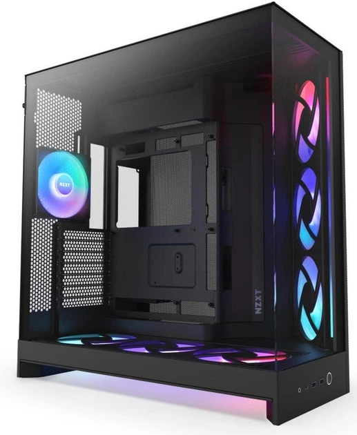 Корпус NZXT H9 Flow RGB+ Black (CM-H92FB-P1) - Фото 1 Корпус NZXT H9 Flow RGB+ Black (CM-H92FB-P1) - зображення 1