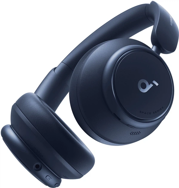 Навушники Anker SoundCore Space Q45 Blue - зображення 5