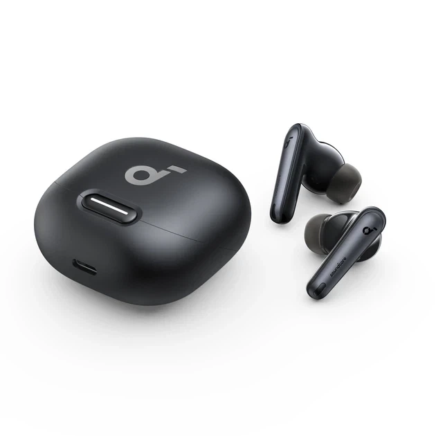 Бездротові навушники Anker Soundcore Liberty 4 NC Velvet Black, Hi-Res, ANC, LDAC, 50H, IPX4, Bluetooth 5.3 - Фото 5 Бездротові навушники Anker Soundcore Liberty 4 NC Velvet Black, Hi-Res, ANC, LDAC, 50H, IPX4, Bluetooth 5.3 - зображення 5
