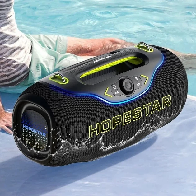 Портативна колонка Bluetooth Hopestar A6 Club 200W Black - зображення 6