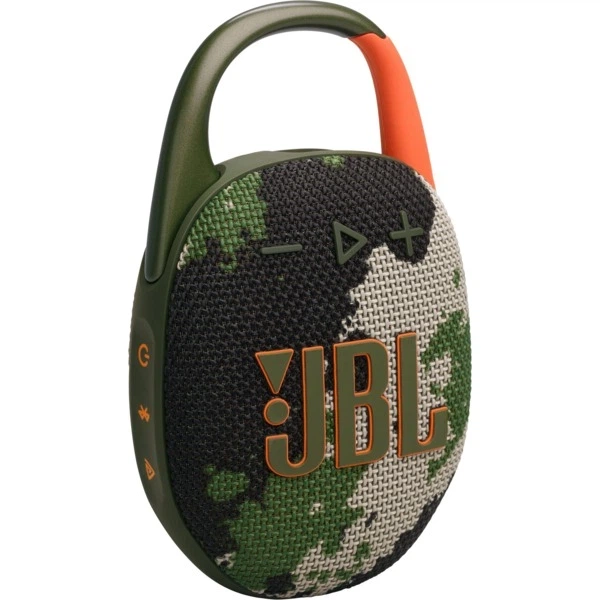 Портативна акустика JBL Clip 5 Squad (JBLCLIP5SQUAD) - Фото 2 Портативна акустика JBL Clip 5 Squad (JBLCLIP5SQUAD) - зображення 2