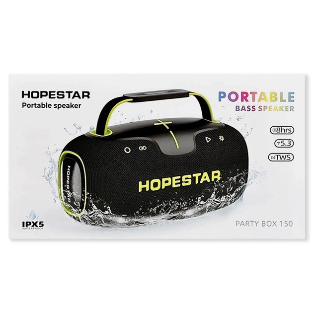 Bluetooth колонка Hopestar PartyBox 150 60W Black - изображение 5