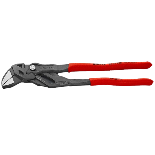 Клещи переставные-гаечный KNIPEX 86 01 мм 250 раскрытие губок до 52 мм Красный - Фото 1 Клещи переставные-гаечный KNIPEX 86 01 мм 250 раскрытие губок до 52 мм Красный - изображение 1