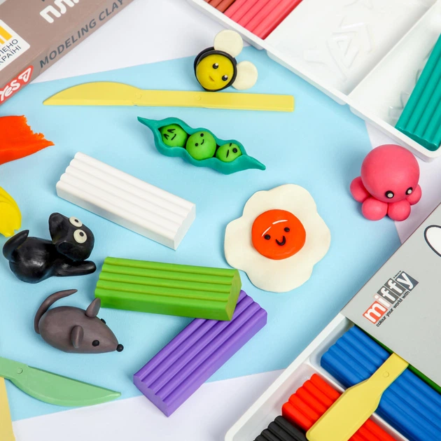 Пластилін Yes Miffy 8 кольорів 160 г 540717 - изображение 6