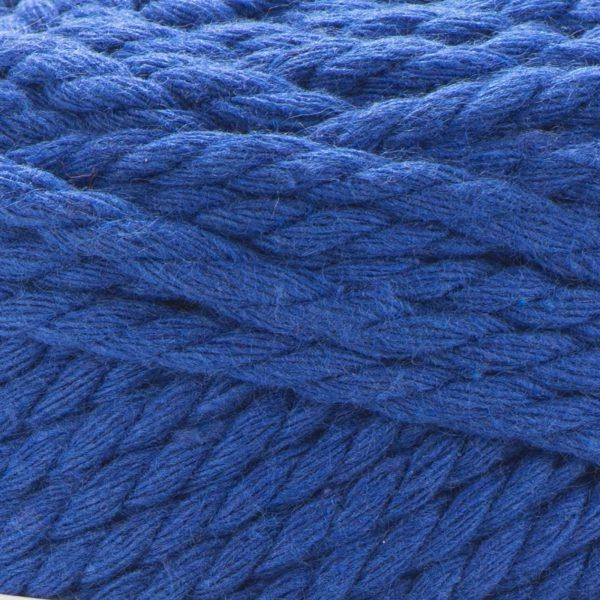 Шнур кручений YarnArt macrame rope 3мм синій 250г (№772) - Фото 3 Шнур кручений YarnArt macrame rope 3мм синій 250г (№772) - изображение 3