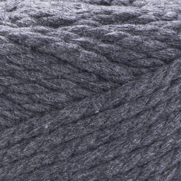 Шнур кручений YarnArt macrame rope 3мм темно-сірий 250г (№758) - Фото 3 Шнур кручений YarnArt macrame rope 3мм темно-сірий 250г (№758) - изображение 3