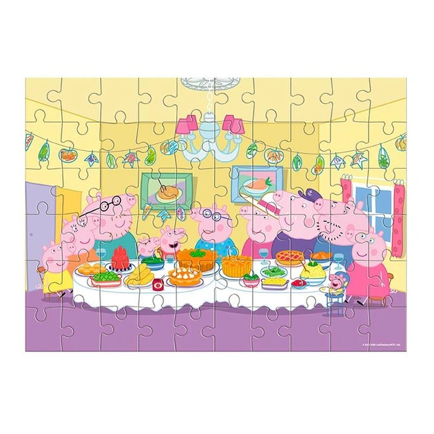 Пазл Dodo Peppa Pig Семья вместе 60 элементов 200681 - изображение 3