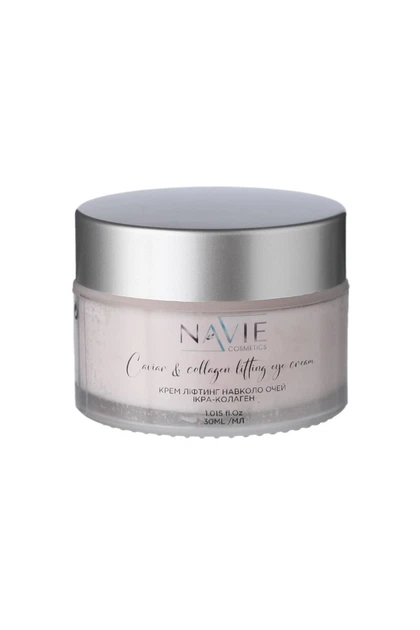 Крем-лифтинг вокруг глаз обогащенный икрой и коллагеном Navie Сaviar Enriched Eye Cream 30 мл - Фото 1 Крем-лифтинг вокруг глаз обогащенный икрой и коллагеном Navie Сaviar Enriched Eye Cream 30 мл - изображение 1