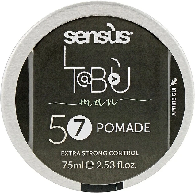 Помадка для волос Sensus Tabu Pomade 57 75 мл - Фото 1 Помадка для волос Sensus Tabu Pomade 57 75 мл - изображение 1