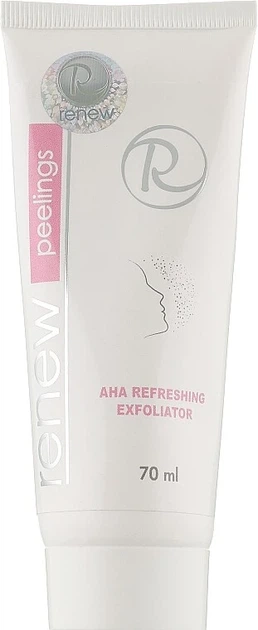 Освежающий эксфолиатор с AHA кислотами Renew AHA Refreshing Exfoliator 70 мл - Фото 1 Освежающий эксфолиатор с AHA кислотами Renew AHA Refreshing Exfoliator 70 мл - изображение 1