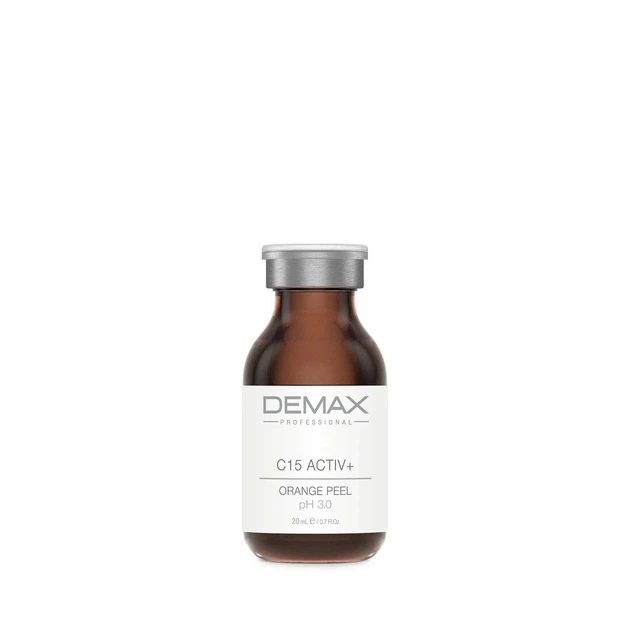 Суперантиоксидантный пилинг с витамином С Demax C15 Activ+ Orange Peel 10 мл 15% - Фото 1 Суперантиоксидантный пилинг с витамином С Demax C15 Activ+ Orange Peel 10 мл 15% - изображение 1