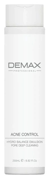 Гідроемульсія для проблемної шкіри Demax Acne Control Hydro Balance Emulsion Pore Deep Cleaning 250 мл - Фото 1 Гідроемульсія для проблемної шкіри Demax Acne Control Hydro Balance Emulsion Pore Deep Cleaning 250 мл - зображення 1