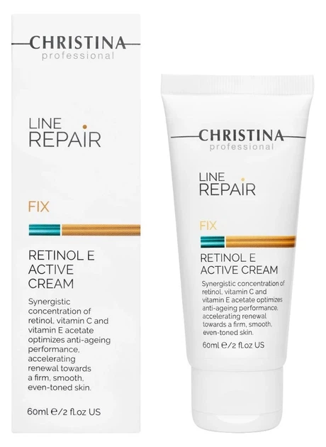 Активний крем із ретинолом Christina Line Repair Fix Retinol E Active Cream 60 мл - Фото 2 Активний крем із ретинолом Christina Line Repair Fix Retinol E Active Cream 60 мл - зображення 2