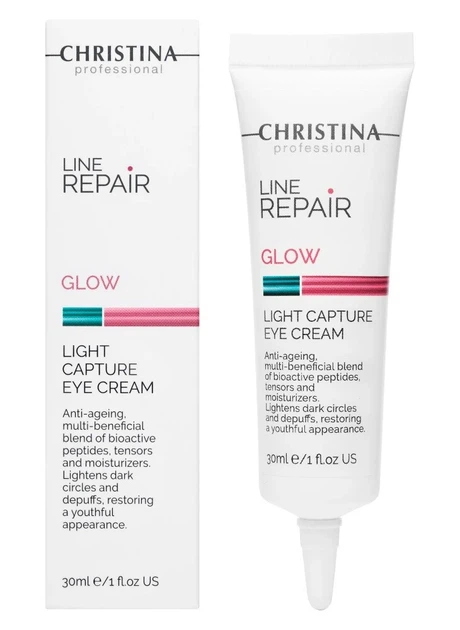 Многофункциональный крем для кожи вокруг глаз Christina Line Repair Glow Light Capture Eye Cream 30 мл - Фото 2 Многофункциональный крем для кожи вокруг глаз Christina Line Repair Glow Light Capture Eye Cream 30 мл - изображение 2