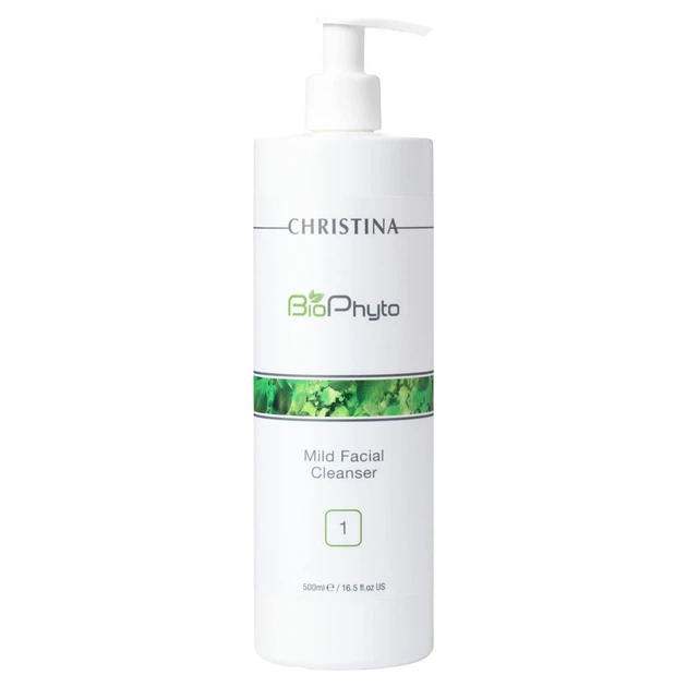 М’який очищуючий гель крок 1 Christina Bio Phyto Mild Facial Cleanser 500 мл - Фото 1 М’який очищуючий гель крок 1 Christina Bio Phyto Mild Facial Cleanser 500 мл - зображення 1