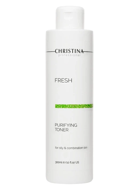 Тонік для очищення для жирної шкіри Christina Fresh Purifying Toner for oily skin 300 мл - Фото 1 Тонік для очищення для жирної шкіри Christina Fresh Purifying Toner for oily skin 300 мл - зображення 1