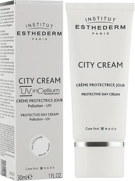 Денний захисний крем для обличчя Institut Esthederm City Cream Global Day Care 30 мл - Фото 2 Денний захисний крем для обличчя Institut Esthederm City Cream Global Day Care 30 мл - зображення 2