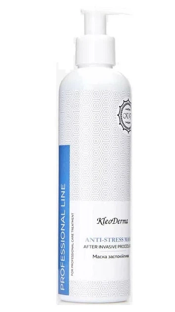 Маска успокаивающая Антистресс KleoDerma Anti-stress Mask After Invasive Procedures 250 мл - Фото 1 Маска успокаивающая Антистресс KleoDerma Anti-stress Mask After Invasive Procedures 250 мл - изображение 1