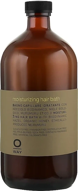 Шампунь для увлажнения волос OWAY Rolland Moisturisingf Hair Bath 950 мл - Фото 1 Шампунь для увлажнения волос OWAY Rolland Moisturisingf Hair Bath 950 мл - изображение 1