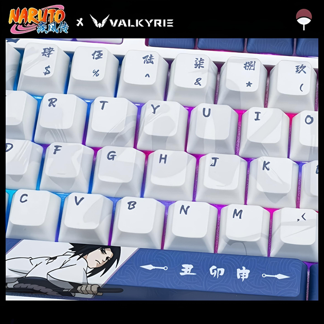 Игровой беспроводной набор Valkyrie: клавиатура VK99 Gaming и мышь VK M1 Pro, Sasuke Uchiha - изображение 6