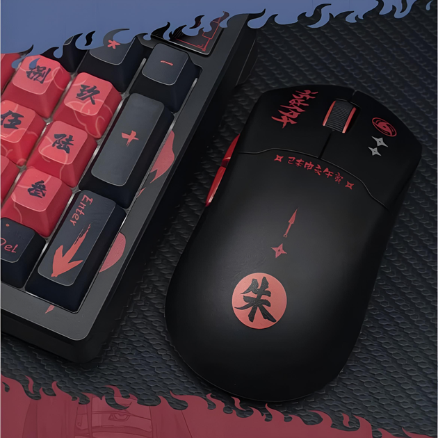 Игровой беспроводной набор Valkyrie: клавиатура VK99 Gaming и мышь VK M1 Pro, Itachi Uchiha - Фото 8 Игровой беспроводной набор Valkyrie: клавиатура VK99 Gaming и мышь VK M1 Pro, Itachi Uchiha - изображение 8