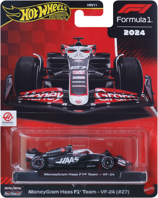 Коллекционный болид Hot Wheels Formula 1 в ассортименте (HRV11) - изображение 2