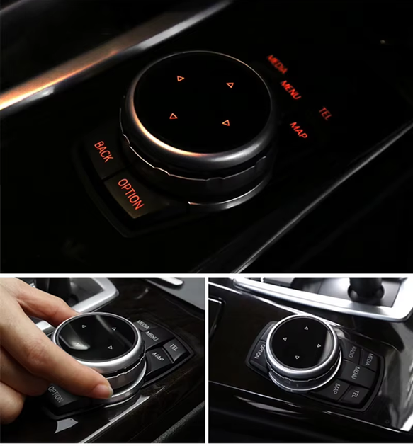 Накладка на джойстик шайба BMW F20 F22 E90 F30 F34 F32 E60 F10 F06 F01 E84 F25 E70 E71 (7 кнопок) - изображение 8