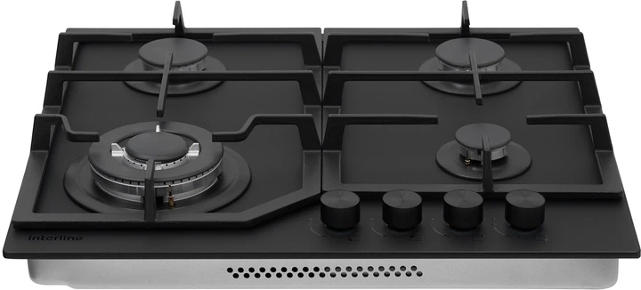 Варильна поверхня газова Interline HGG 760 FGT BA Nano Matte - зображення 7
