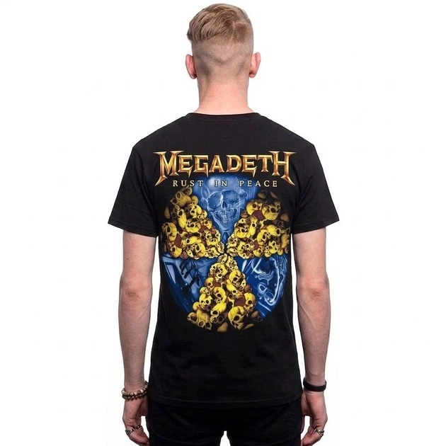 Футболка Megadeth "Rust In Peace", Розмір XL - Фото 4 Футболка Megadeth "Rust In Peace", Розмір XL - зображення 4