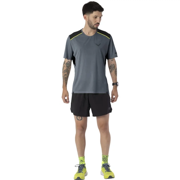 Футболка Dynafit Sky Shirt Mns чоловіча 0721 XXL темно-синя/чорна - Фото 4 Футболка Dynafit Sky Shirt Mns чоловіча 0721 XXL темно-синя/чорна - изображение 4