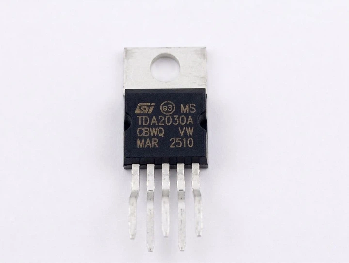 TDA2030A микросхема усилитель звука 2 шт TO-220-5 для акустики и DIY - Фото 2 TDA2030A микросхема усилитель звука 2 шт TO-220-5 для акустики и DIY - изображение 2