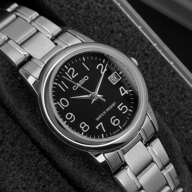 Жіночий годинник Casio LTP-V002D-1B гармонійний - изображение 9