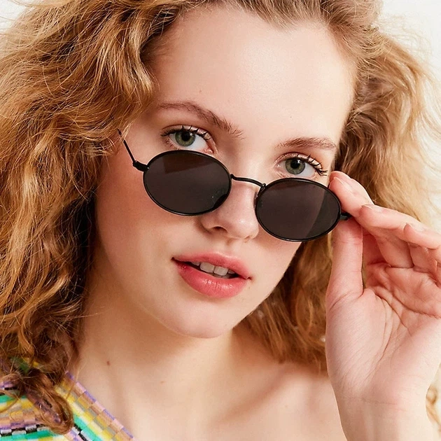 Овальні сонцезахисні окуляри Honey Fashion Accessories чорний+чорний (20к037) - изображение 2