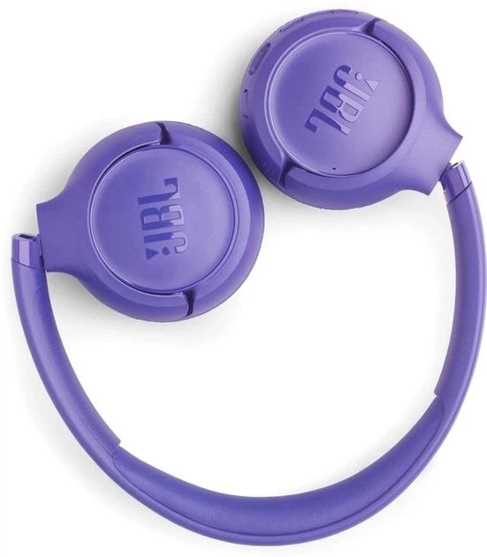Наушники беспроводные накладные JBL Tune 530BT Lavender (JBLT530BTLAVEU), Bluetooth, с микрофоном, регулируемое оголовье, складная конструкция, лавандовые - изображение 6