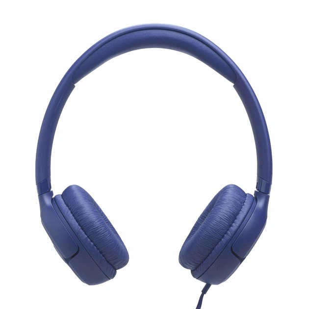 Наушники проводные накладные JBL Tune 530 Blue (JBLT530BLU), с микрофоном, динамические, закрытые, L-образный штекер 3.5 мм, регулируемое и складное оголовье, синие - изображение 6